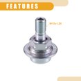 thumbnail image 4 of Unique Bargains Fuel Injection Pressure Regulator No.23270-50010 for Toyota Land Cruiser 1998-2007 Metal Silver Tone, 4 of 7