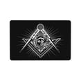 thumbnail image 7 of Masonic Brotherhood Brothers Rugs Doormat, Non-Slip Machine Washable Carpets Floor Door Mat , 36" x 24", 7 of 7
