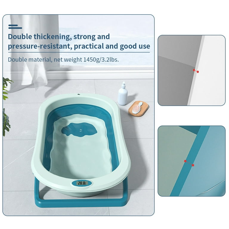 小物 SEPARATE BATH & TOILET MINANNO CUSHION MONEHANE Newborn Baby Bath Tub, Collapsible, Portable, with