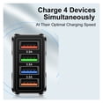 thumbnail image 2 of 5.1A 48W USB Fast Charger Quick Charge 4.0 3.0 Universal Wall Adapter Travel Adapter,Wall Charger For Mobile Phone Fast Charging ,Easy to Use, 2 of 7