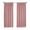Pink, variant on Star Hollow Curtain, Double Layer Blackout Curtains,for Drapes Bedroom and Living Room Curtains (39x78inch)