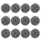 thumbnail image 4 of 12 Uds. Depuradores de platos de acero inoxidable, estropajos de cocina, cepillos para rascar, suministros de limpieza de cocina, 4 of 5