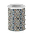 thumbnail image 2 of 5 Rolls Christmas Ribbon 1.5 inch Wide Decorative Ribbon for Gift Wrapping and Holiday Decorations Various Brightly Colored Shapes, 2 of 7