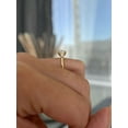 thumbnail image 5 of 2.00Ct Cushion Cut Moissanite Trilogy Engagement Ring, Pear Side Stones, 14K White Gold, US 11.5, 5 of 7