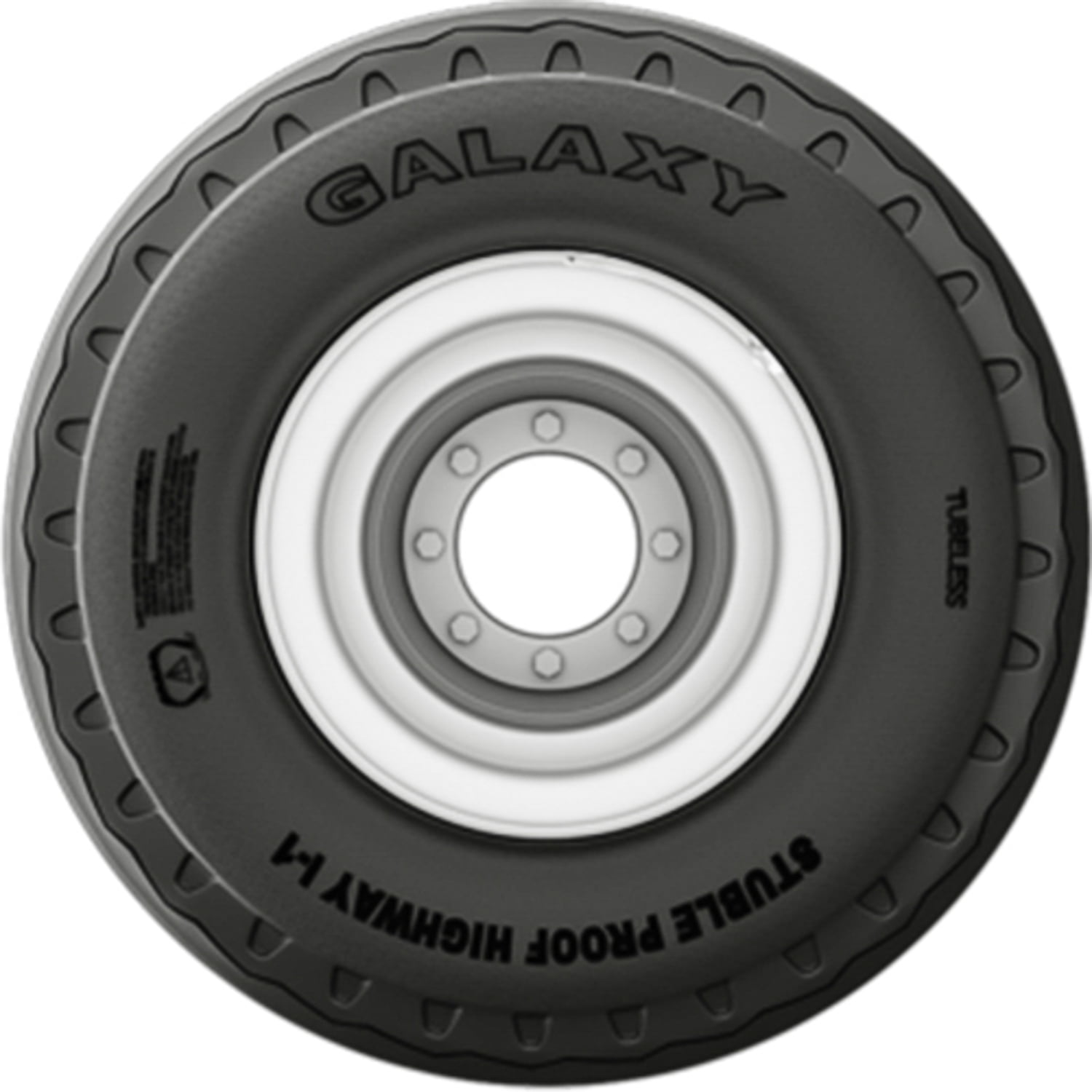 Galaxy Stubble Proof Highway I-1 FIG B 12.5L-16.5 135E 14 Ply Tractor Tire