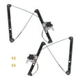 thumbnail image 2 of Brock Replacement Pair Front Power Window Regulators with Motors Compatible with 2000-2006 X5, 2 of 9