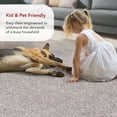 thumbnail image 5 of nuLOOM Marlow Machine Washable Soft Shaggy Faux Sheepskin Area Rug, 2' 6" x 8', Runner, Marlow Light Grey, 5 of 11