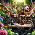 thumbnail image 4 of Christmas Santa Claus Figure Christmas-Decoration Christmas Xmas Gift Holiday Statue for the Mantle Farmhouse Decor House Studio Outdoor Decor, 4 of 7