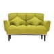 thumbnail image 1 of Sofá Loveseat con Cojines, Diseño Moderno, 125 Cm, Espacio Cómodo Y Relajante Verde, 1 of 8