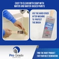 thumbnail image 4 of Paint Brushes Pro Grade 2 Angle Fash, paquete de 12, 4 of 8