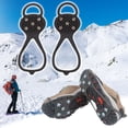thumbnail image 4 of Pointes pour Chaussures d'Hiver 5 Pointes pour Chaussures d'Hiver, Crampons pour Randonnée Chaussures de Montagne Bottes, 4 of 7