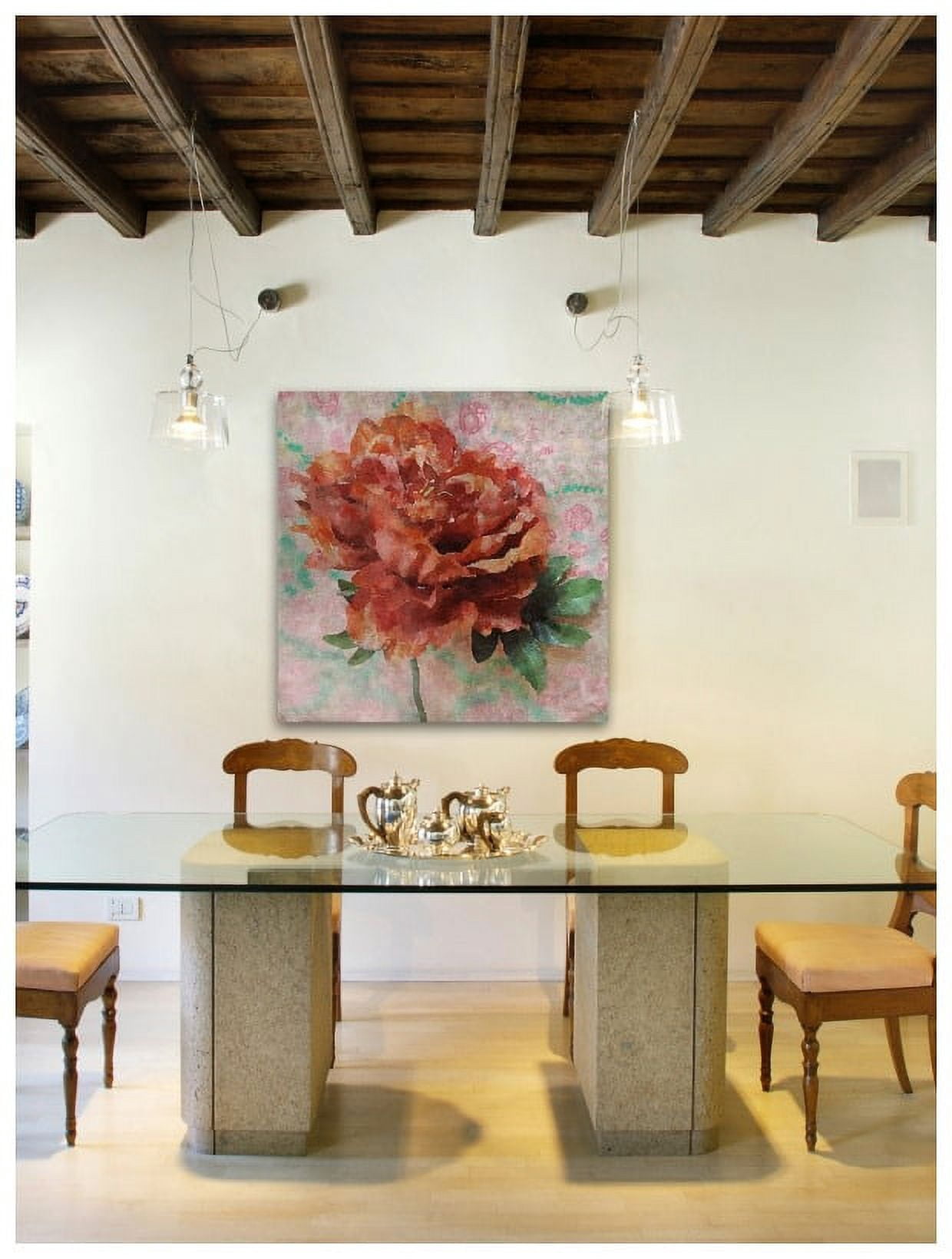 Marmont Hill - "Nature Kiss 2" by Irena Orlov Painting Print on Wrapped Canvas