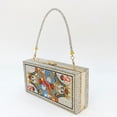 thumbnail image 4 of Bolso de noche pearl&she Diamond Minaudiere Clutch para mujer, 4 of 5