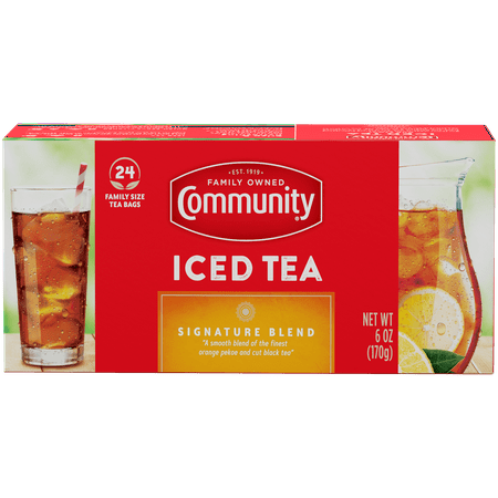 Community Coffee Signature Iced Tea 24 Ct Box