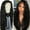 black, variant on Herunwer 360 Lace Wigs Pre Plucked 150% Density Brazilian Human Hair Wigs 360 Lace Wig for Black Women with Baby Hair Body Wave Curly Wigs 360 Wigs
