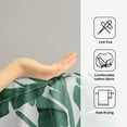 thumbnail image 3 of Dreamtimes Green Banana Leaves Hand Towels Tropical Palm Plant Fingertip Towel Nature Green Soft for Bathroom Kitchen Yoga Gym Decorative Towels 14.4 x 28.3 Inch, 3 of 7