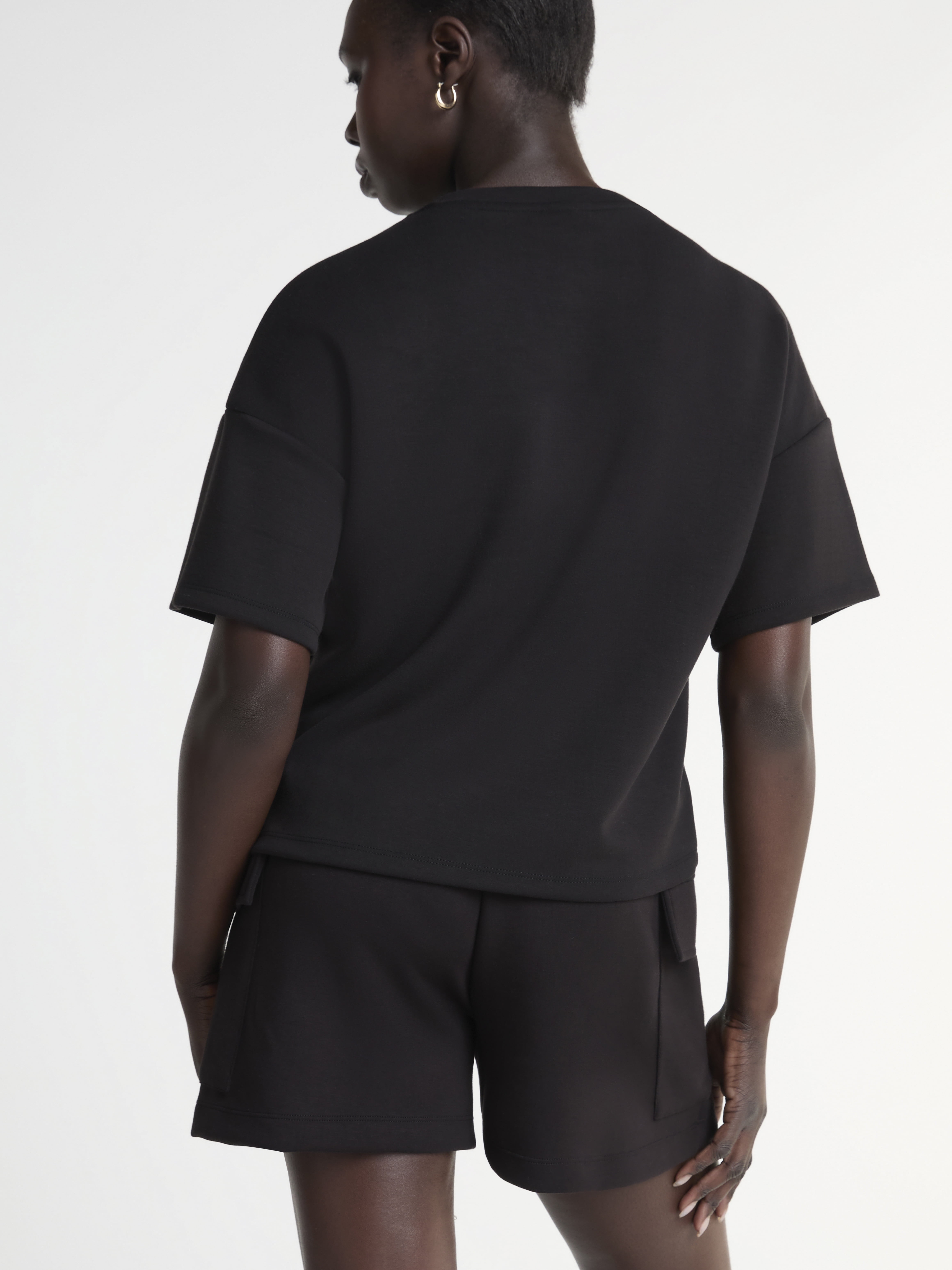 Scoop Women's and Women’s Plus Ultimate  Scubaknit Boxy Tee, Sizes XS-4X