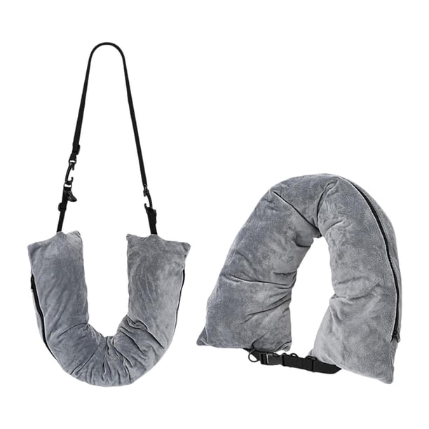 Velvet de viaje con relleno Velvet Multifuncional Essentials de viaje Bolsa de almacenamiento Gris