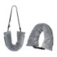 thumbnail image 1 of Velvet de viaje con relleno Velvet Multifuncional Essentials de viaje Bolsa de almacenamiento Gris, 1 of 9