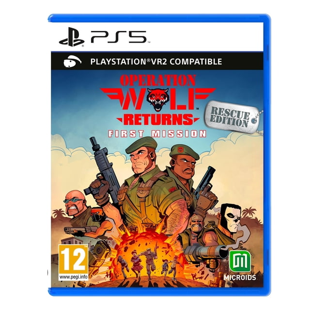 Videojuego MDM MERIDIEM GAMES Operation Wolf Returns para PS5