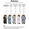 thumbnail image 4 of Women's long-sleeved solid color plush wool cardigan hooded cardigan jacket with pockets, 4 of 7