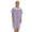 Purple, variant on House Dresses for Women with Pockets - Lightweight Breathable Short Sleeve Muumuu & Nightgowns - Snap Front Housecoat and Dusters for Women