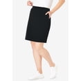 thumbnail image 3 of Woman Within Plus Size Stretch Cotton Skort, 3 of 6