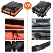 Car Roof Toppers Carrier Luggage Bag Black Waterproof Travel Storage WU9783 CYFIE