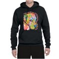 thumbnail image 3 of Neon Lab Dog Lover Shirt | Labrador Dogs Speak To Those Who Listen | Dean Russo Art Animal Lover Unisex Hoodie Sweatshirt, Black, 3X-Large, 3 of 6