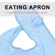 thumbnail image 4 of 1 unid creativo adulto anciano babero comiendo ropa impermeable protector babero, 4 of 6