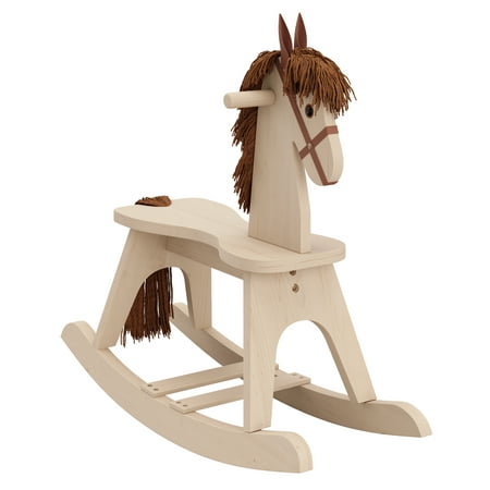 Storkcraft Wooden Rocking Horse Driftwood (Best Wood For Rocking Horse)