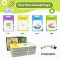 thumbnail image 4 of Talking Flash Cards for Boys and Girls, Speech Therapy Toys, Autism Sensory Toys for Autistic Children, Learning Montessori Toys with Gift Package, 224 Sight Words Talking Flash Cards, 4 of 6
