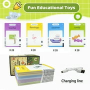 Talking Flash Cards for Boys and Girls, Speech Therapy Toys, Autism Sensory Toys for Autistic Children, Learning Montessori Toys with Gift Package, 224 Sight Words Talking Flash Cards