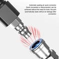 thumbnail image 4 of Pistola De Aire Ionizante 30W, 0.2 A 0.8Mpa, Pistola De Aire Antiestática Con Generador De 4.6KV, Flujo De Aire Ionizante Concentrado, Aguja De Acero Inoxidable,, 4 of 7