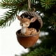 thumbnail image 2 of Adorno Navideño de Animales Del Bosque de 8 Cm | Colgante Navideño de Acrílico | Diseño Caprichoso de Vida Silvestre | Decoración de Temporada Duradera | Ideal para Árboles, Coronas, Centros de Mesa, 2 of 3