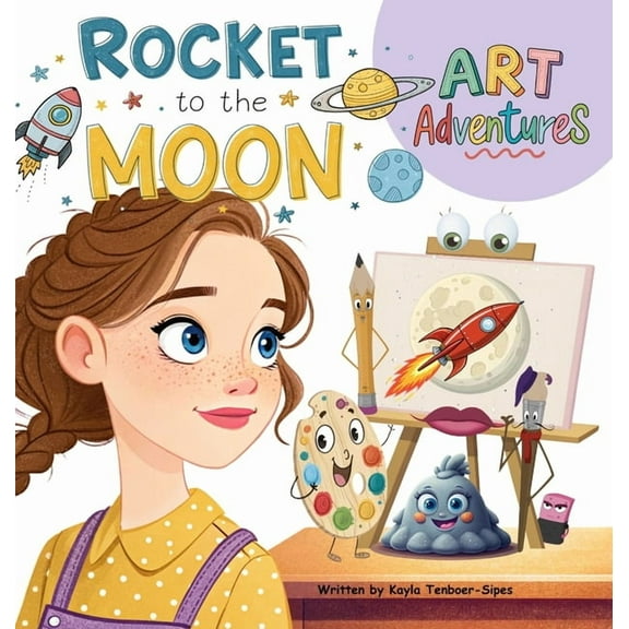 Art Adventures Rocket to the Moon, Book 1, (Hardcover)