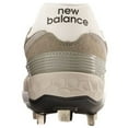 thumbnail image 3 of New Balance Men's Fresh Foam 574 Low Metal Baseball Cleat Grey Medium 12.5, 3 of 3