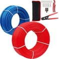 thumbnail image 2 of PEX-B Pipe,1/2 Inch 2 Rolls Blue & Red Each 100 Feet (200 ft) Length PEX Tubing Pipes with Pipe Cutter,for Potable Hot/Cold Water Plumbing Application, 2 of 7