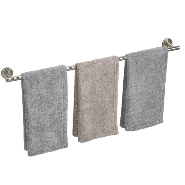 Barra Para Toallas De Níquel Cepillado Toalleros De 30 Pulgadas Para Baño Montado En La Pared Espesar Sus304 Acero Inoxidable Soporte Para Toallas De Mano Resistente Organizador Accesorios De Baño Lon