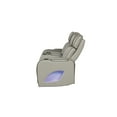 thumbnail image 4 of JERFIT Modern Power Recliner Loveseat with Massage, Wireless Charging, Bluetooth Speakers, LED Lights, and Storage for Living Room, Grey, 4 of 8