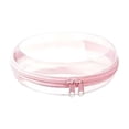 thumbnail image 2 of Round Hard Shell Travel Storage Case Waterproof Zipper Organizer Portable Cosmetic Bag Toiletry Organizer Storage Case for Cosmetics Toiletries Accessories Travel Home Bathroom Daily Organization, 2 of 6