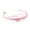 Pink, variant on Purple Zipper Round Hard Shell Travel Storage Bag Waterproof Portable Organizer For Cosmetics Toiletries Toys Home