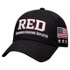 thumbnail image 2 of Gorra de béisbol – Gorra informal, estampado rojo de arte patriótico, ligera y cómoda para el día a día, uso duradero para el día a día, 2 of 9