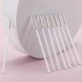 thumbnail image 3 of 300 Disposable Spoolies Mascara Eyelash Wands Brush Applicator for Eyelash Extension Eyebrow and Makeup White, 3 of 5