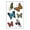 D, variant on Butterfly Waterproof 3D Simulation Disposable Sticker Butterfly Tattoo Sticker