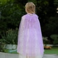 thumbnail image 4 of KAWELL Princess Cape Shiny Party Props Halloween Dress up, 4 of 6