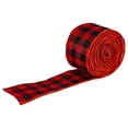 thumbnail image 2 of Creatine Christmas Decoration Supplies 6m Plaid Ribbon Plaid Ribbon Christmas Tree Decoration, 2 of 9