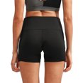 thumbnail image 2 of TFixol Paquete de 3 pantalones cortos de yoga para entrenamiento atlético elásticos de cintura alta para mujer, 2 of 8