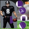 thumbnail image 3 of Toalla Shimeyao Football, algodón, 34 x 50 cm, color morado, 2 unidades, 3 of 7