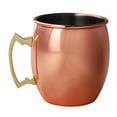 thumbnail image 2 of Taza Moscow Mule bañada en cobre de 550 ml, taza de cerveza, taza de café, tazas bañadas en cobre, artículos para beber para bar o cocina, 2 of 7